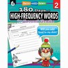 Shell Education 180 Days of High-Frequency Words for Second Grade 51635